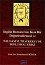 William M. Thackeray'de Toplum Yergi / İngiliz Romanı'nın Kısa Bir Değerlendirmesi