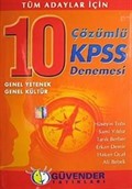 10 KPSS Çözümlü Deneme-Genel Yetenek Genel Kültür