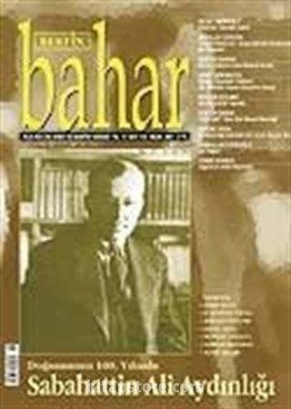 Sayı:110 Nisan 2007 / Berfin Bahar/Aylık Kültür, Sanat ve Edebiyat Dergisi