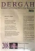 Haziran 2007, Sayı 208, Cilt XVIII / Dergah Edebiyat Sanat Kültür Dergisi