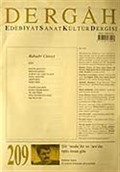 Temmuz 2007, Sayı 209, Cilt XVIII / Dergah Edebiyat Sanat Kültür Dergisi