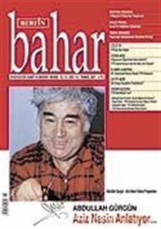 Sayı:113 Temmuz 2007 / Berfin Bahar/Aylık Kültür, Sanat ve Edebiyat Dergisi