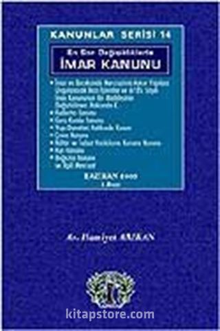 Kanunlar Serisi 14 / İmar Kanunu