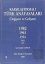 Karşılaştırmalı Türk Anayasaları
