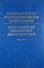 Antik Anadolu Nümismatiği Bibliyografyası