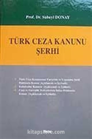 Türk Ceza Kanunu Şerhi