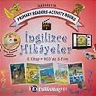 İngilizce Hikayeler (Level 2) 5 Kitap +Vcd'de 5 Film/İlköğretim Prımary Readers-Actıvıty Books