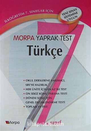 Yaprak Test-7 Türkçe